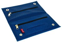Champ - Tabaktasche - 160x90 mm - geriffelt - Blau