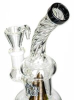 Glasbong - Thug Life - Black Twist 14,5er H 16 cm D 34 mm