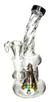 Glasbong - Thug Life - Black Twist 14,5er H 16 cm D 34 mm