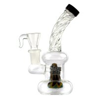 Glasbong - Thug Life - Black Twist 14,5er H 16 cm D 34 mm