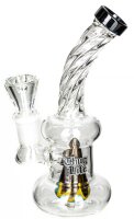 Glasbong - Thug Life - Black Twist 14,5er H 16 cm D 34 mm