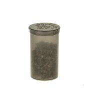 Kunststoffdose mit Pop Up Deckel - 70ml D 42 mm H 70 mm - Schwarz