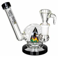Glasbong - Thug Life - Black Shroom 14,5er H 11 cm D 16 mm