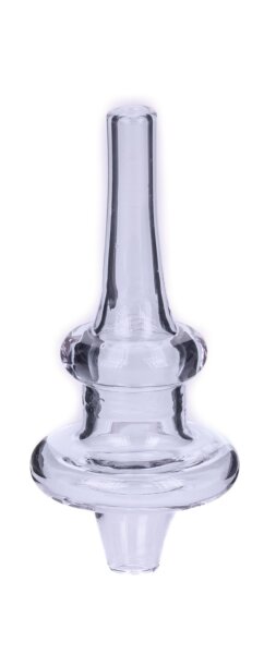 Carb Cap mit Durchzug/Loch "Dabber" D 28 mm - Violett