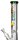 Black Leaf Glasbong 18,8er/14,5er - Hanuman - H 40 cm D 51 mm - ICE