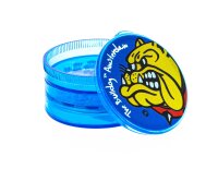 Acryl Pollinatorgrinder - Bulldog - D 58 mm - Blau