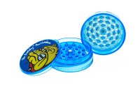 Acryl Pollinatorgrinder - Bulldog - D 58 mm - Blau