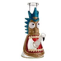 Amsterdam Glasbong 18,8er - Mad Scientist (Rick) - mit Bauch H 31 cm - ICE