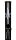 Black Artline Glasbong 14,5er - Zylinder Hanfblatt - H 26 cm D 32 mm - Schwarz