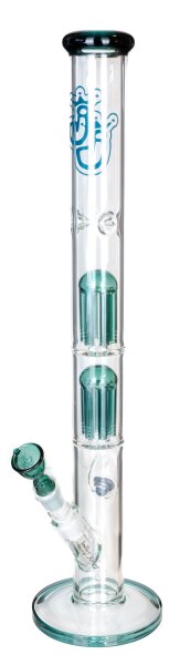 Jelly Joker Glasbong - Otavit -18,8er H 55 cm D 50 mm WS 5 mm - 2x Sechsarm Percolator - Türkise Farbak
