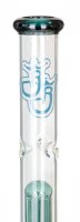 Jelly Joker Glasbong - Otavit -18,8er H 55 cm D 50 mm WS 5 mm - 2x Sechsarm Percolator - Türkise Farbak