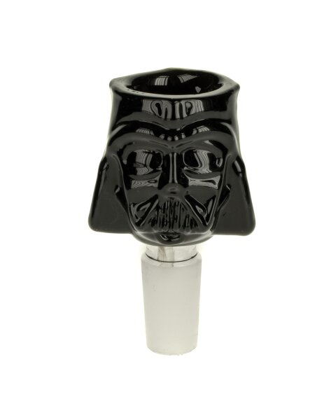 Glaskopf 14,5er - Darth Vader - Schwarz
