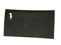 Drehtasche/Tabaktasche Schwarz/Braun Kunstleder