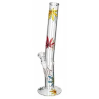 Glasbong "Multi-Leaf Hangover" - H 32 cm D 34 mm NS 14.5