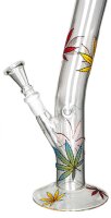 Glasbong "Multi-Leaf Hangover" - H 32 cm D 34 mm NS 14.5