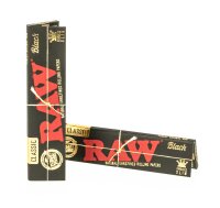 RAW Classic Black - unbleached - King Size Slim - 32 Blättchen
