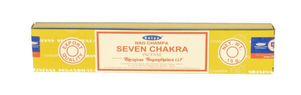 Räucherstäbchen Satya Sai Baba 15g - Seven Chakra