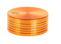 Alugrinder Black Leaf D 40 mm H 20 mm - Orange