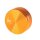 Alugrinder Black Leaf D 40 mm H 20 mm - Orange