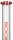 ROOR Glasbong Little Sista 3.2 "Red Baron" 18,8er
