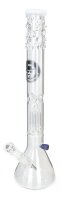 Heisenberg Glasbong 18,8er - Beaker Bubble Single Perc - 5 Arm-Baumpercolator - H 50 cm D 50 mm WS 5 mm