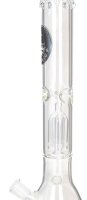 Heisenberg Glasbong 18,8er - Beaker Bubble Single Perc - 5 Arm-Baumpercolator - H 50 cm D 50 mm WS 5 mm