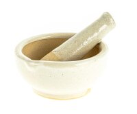 Keramik Mörser - klein - D 10 cm