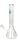 Amsterdam Glasbong 14,5er - mit Bauch, ohne Standfuß,mit Hanfblatt - H 39 cm D 40 mm - ICE