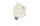 Bam Bam Bhole - Glaskopf 14,5 - Rund mit blauem Rollstopper