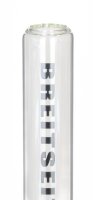 Glasbong "Breitseite" Zylinder Ice H 450 mm NS 18,8 mm