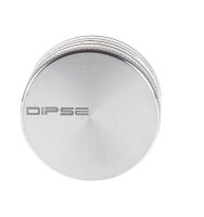Alugrinder "Dipse-Logo" 2 tlg. H 20 mm D 50 mm - Silber