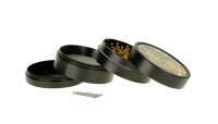Pollinator Metallgrinder "Dope Bros" Blitz D 63 mm - Mixed (Gold, Grün, Silber, Lila) 1/6VE
