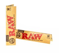 RAW Classic - unbleached - King Size Slim - 32 Blättchen
