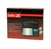 Digitalwaage/Feinwaage Joshs "Z 200" mit Justier/Kalibriergewicht - 200g/0,01g