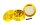 Metallgrinder "Ripped" Pollinator/Sieb D 50 mm Farbe Gold