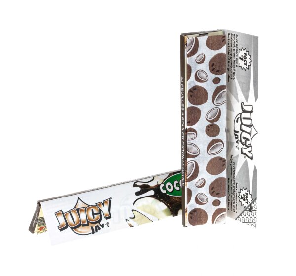 Juicy Jays - King Size Slim - Coconut - 32 Blättchen