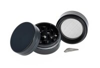 Pollinator Alugrinder "Eloxiert" 4 tlg. H 40 mm D 40 mm - Anthrazit