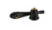 Holzpfeife / Kawumm L 10 cm - Schwarz