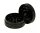 Alugrinder 2tlg. D 50 mm "Weed-Skull" - Schwarz