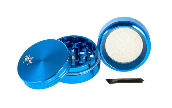 Black Leaf Pollinatorgrinder - 4tlg. D 40 mm H 35 mm - Blau
