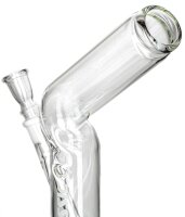 Glassic Glasbong > 18,8er H 33 cm D 45 mm gerader aufbau + blitz