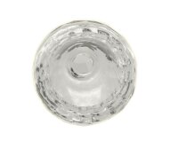 Heisenberg/Weedstar Glaskopf 18,8er - Diamond Bowl - Klar/Farblos