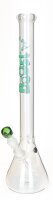 Boost Pro Glasbong 18,8er - Erlenmeyer - Grüne Schrift - H 55 cm D 50 mm WS 5 mm - ICE