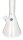 Boost Pro Glasbong 18,8er - Erlenmeyer - Grüne Schrift - H 55 cm D 50 mm WS 5 mm - ICE