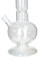 Rasta Lion Glasbong 18,8er - Bouncer Sandgestrahlt - H 46 cm D 55 mm WS 3 mm - ICE
