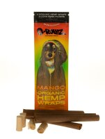 G-Rollz - Reggae Hanf Blunt - Mango Kush - 4 Stück + Maisfilter