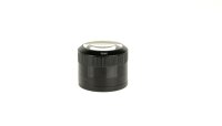 Champ High - Pollinatorgrinder 4tlg - mit Lupe Im Deckel - D 50 mm - Schwarz