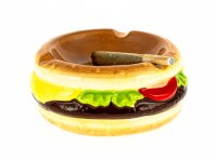 Keramikaschenbecher "Hamburger" D 11 cm H 5 cm