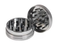 Black Leaf Alugrinder D 50 mm Farbe: Grau