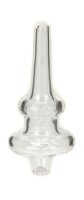 Carb Cap mit Durchzug/Loch "Dabber" D 28 mm - Klar